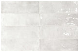 Carrelage La Riviera 6,5 x 20 cm Gris Nuage