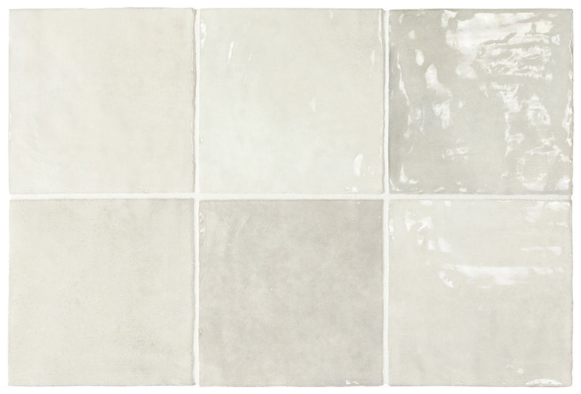 Carrelage La Riviera 13,2 x 13,2 cm Vert
