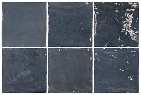 Carrelage La Riviera 13,2 x 13,2 cm Blue Reef
