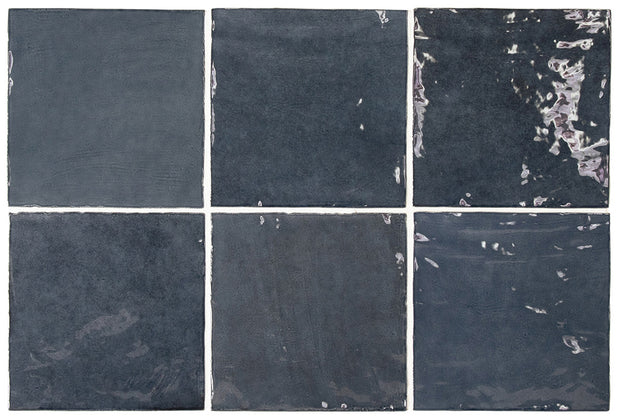 Carrelage La Riviera 13,2 x 13,2 cm Blue Reef
