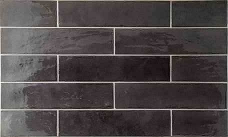 Carrelage Tribeca 6 x 24,6 cm Tribeca Basalt