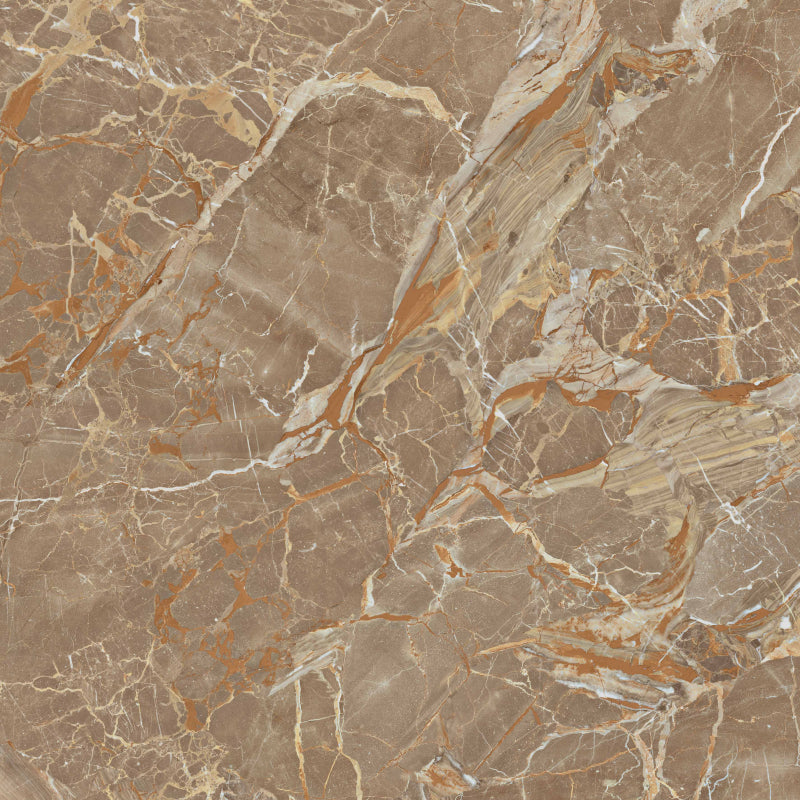 Carrelage Versace Harmony Marble Caravaggio Caramel 120x120 cm