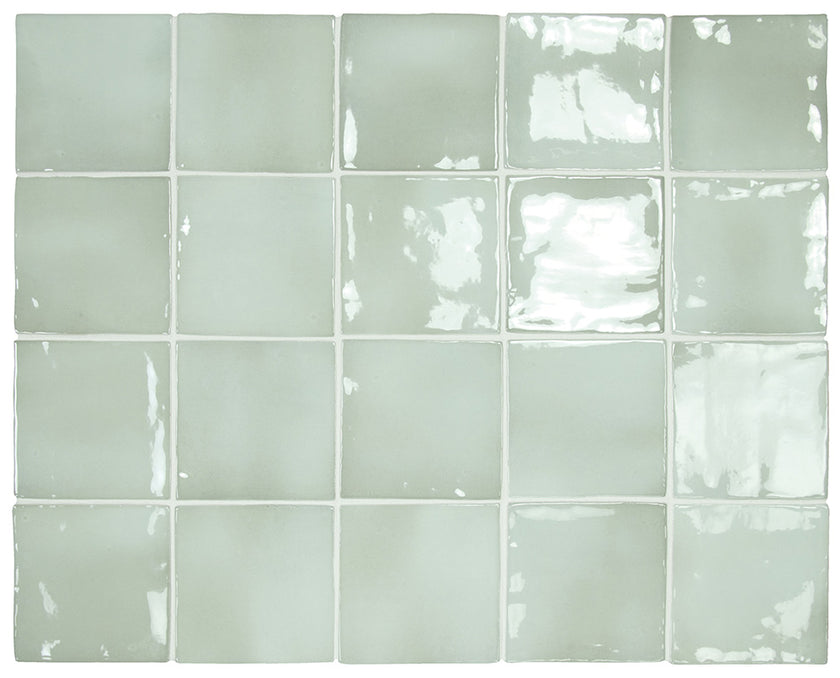 Carrelage Manacor 10 x 10 cm Mint