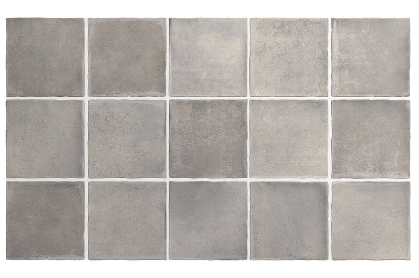 Carrelage Argile 10 x 10 cm Concrete