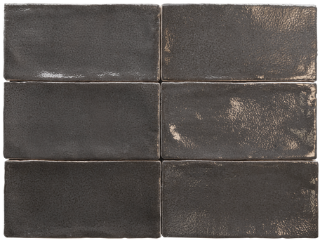 Carrelage Altea 7,5 x 15 cm Black