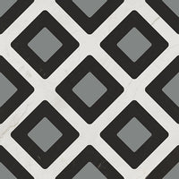 FIORANESE MARMOREA INTENSA 20 DECO VAGUE GREY 20,13x20,13 MAT