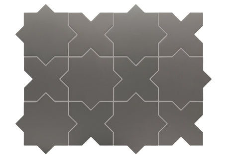Carrelage Porto 16,8 x 16,8 cm Star Black
