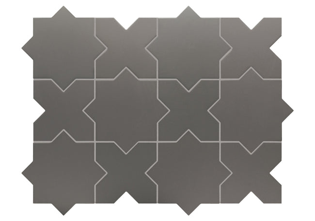 Carrelage Porto 16,8 x 16,8 cm Star Black