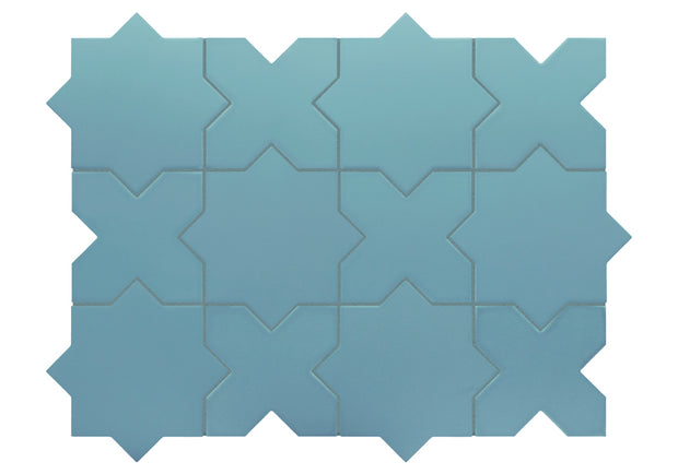 Carrelage Porto 16,8 x 16,8 cm Star Azure