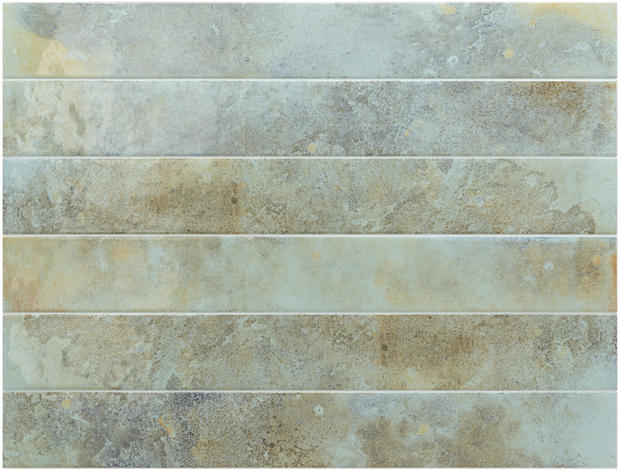 Carrelage Bali 5 x 40 cm Aqua