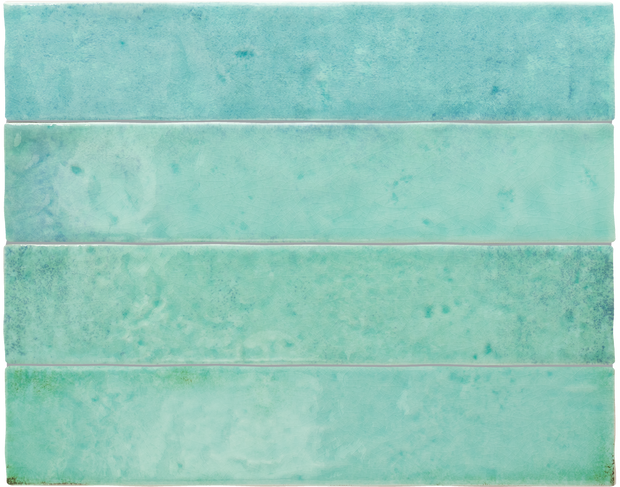 Carrelage Menorca 6,5 x 32,8 cm Aqua
