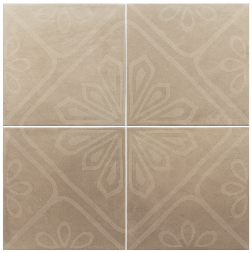 Carrelage Ares 20 x 20 cm Decor Taupe