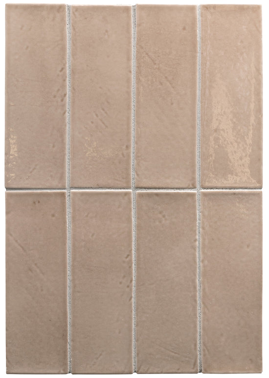 Carrelage Miyako 5 x 15 cm Coffee Gloss