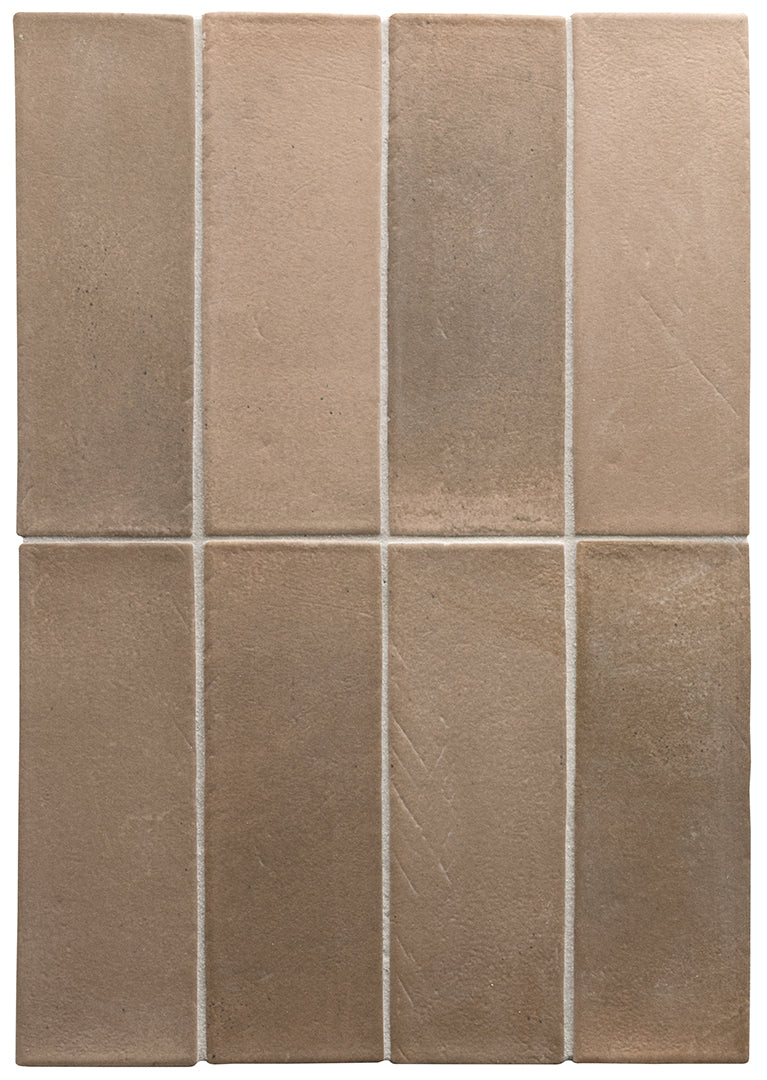 Carrelage Miyako 5 x 15 cm Miyako Amber Brown