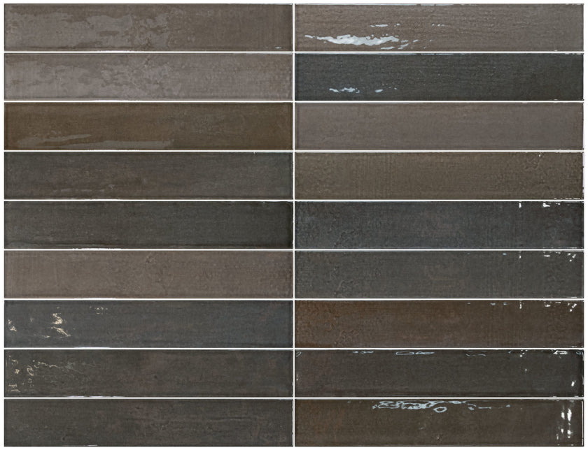 Carrelage Isola 5 x 30 cm Moka