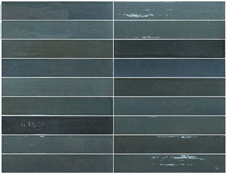 Carrelage Isola 5 x 30 cm Bluestone