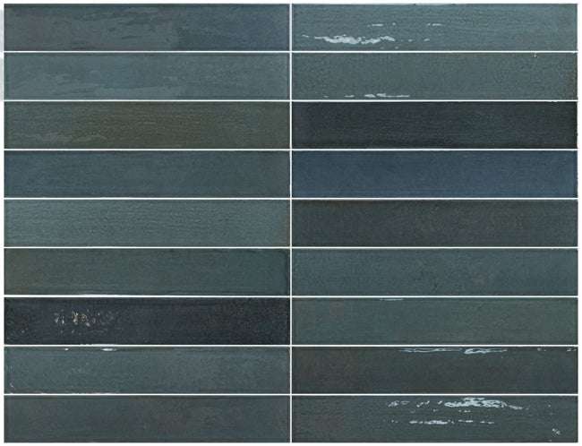 Carrelage Isola 5 x 30 cm Bluestone