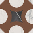 FIORANESE MARMOREA INTENSA 20 DECO DUSTY MAUVE 20,13x20,13 MAT