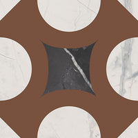 FIORANESE MARMOREA INTENSA 20 DECO DUSTY MAUVE 20,13x20,13 MAT