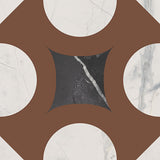 FIORANESE MARMOREA INTENSA 20 DECO DUSTY MAUVE 20,13x20,13 MAT