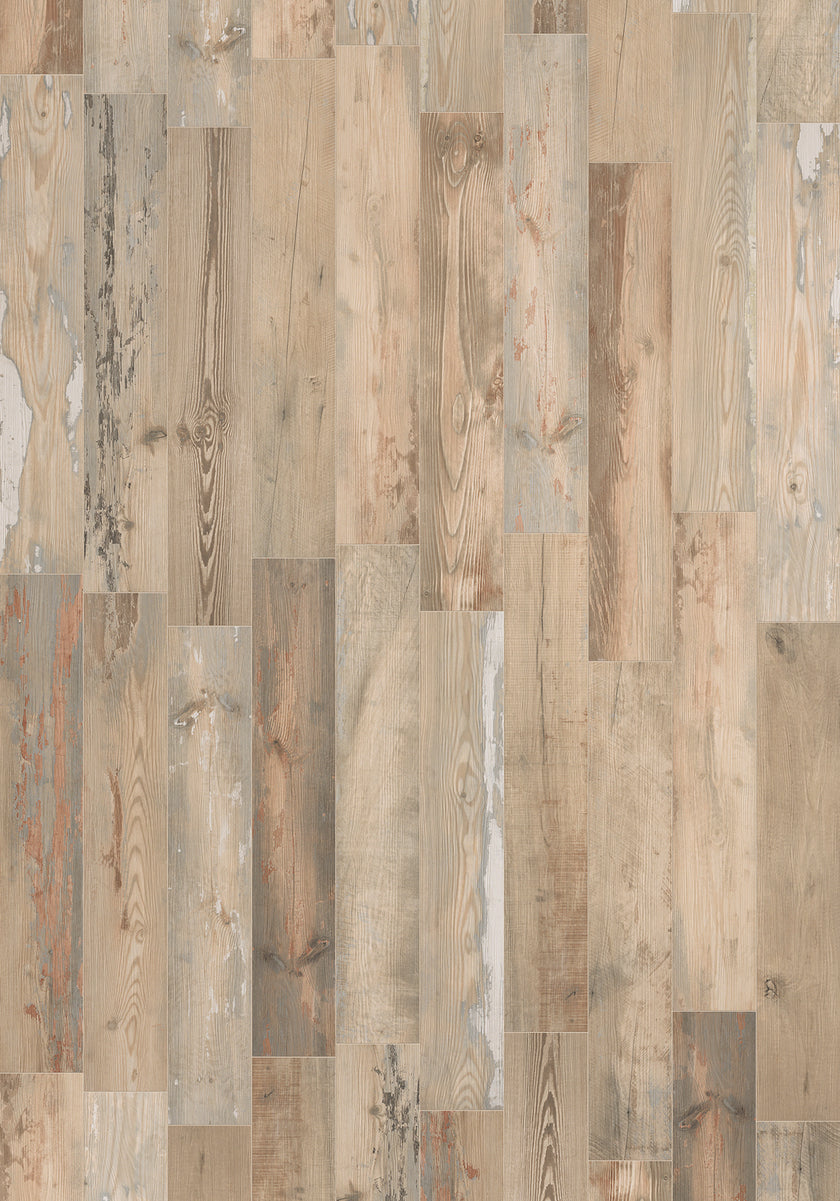 ISLA TILES PAINTED WOOD CREAM 20x120 MAT