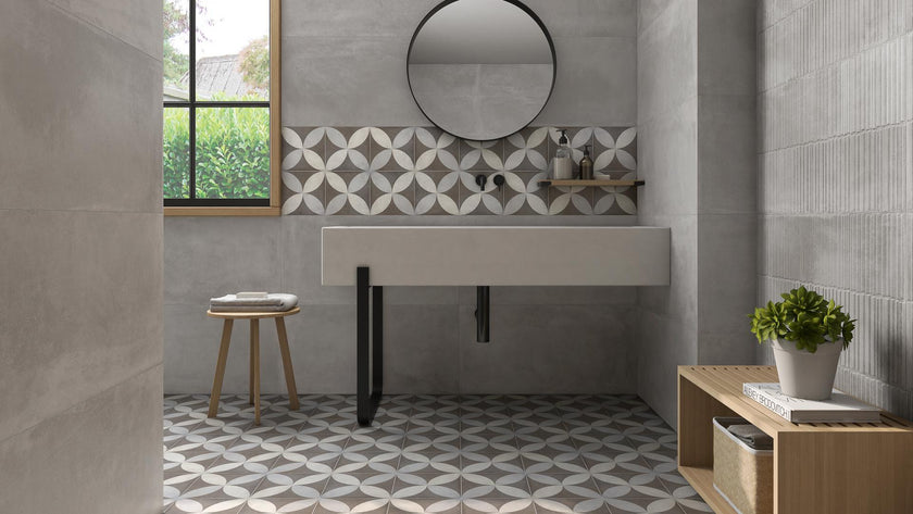 PAMESA ESSEN DECOR GRIS 45x90 MAT