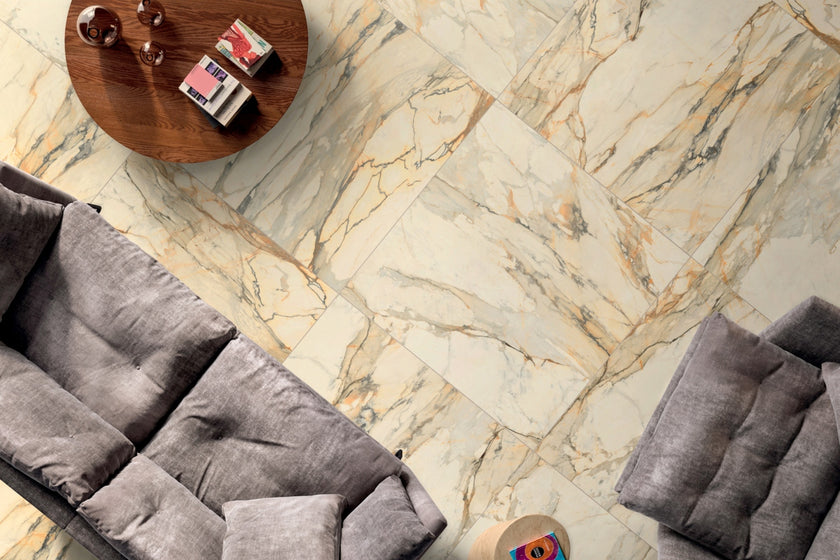 GARDENIA ORCHIDEA LA MARMOTECA ANTIQUE BROWN 120x120 LUX