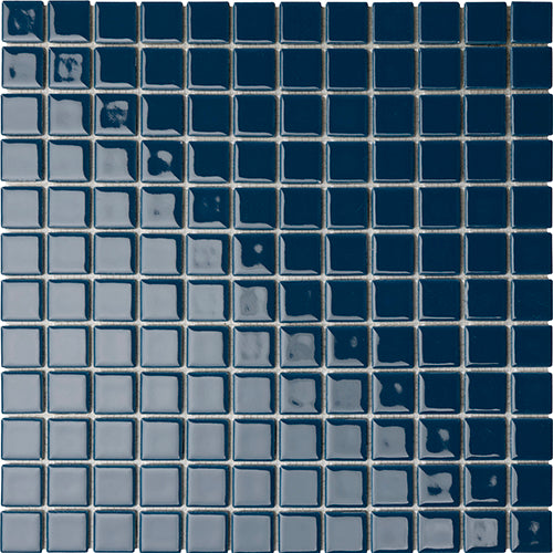CESI I Colori 2,5x2,5 cm sur trame Petrolio