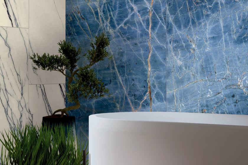 GARDENIA ORCHIDEA LA MARMOTECA BLUE DENIM 120x120 LUX