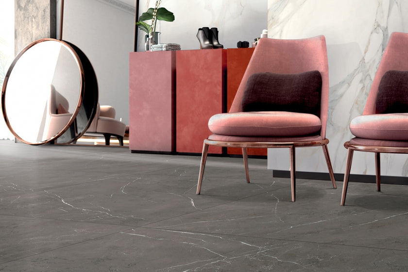 GARDENIA ORCHIDEA LA MARMOTECA GREY STONE 120x120 LUX