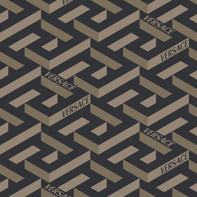 Carrelage Versace Icons LA Greca Maxi Kaki 60x120 cm