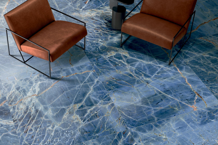 GARDENIA ORCHIDEA LA MARMOTECA BLUE DENIM 120x120 LUX