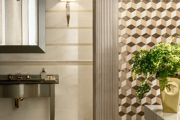 Carrelage Versace Marble en situation