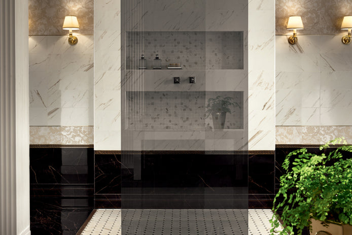 Carrelage Versace Marble en situation