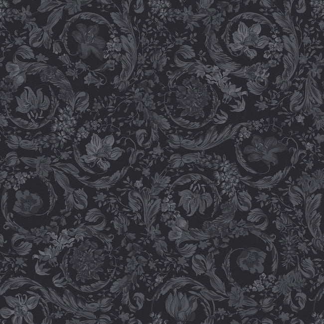 Carrelage Versace Icons Barocco Garden Black 60x120 cm