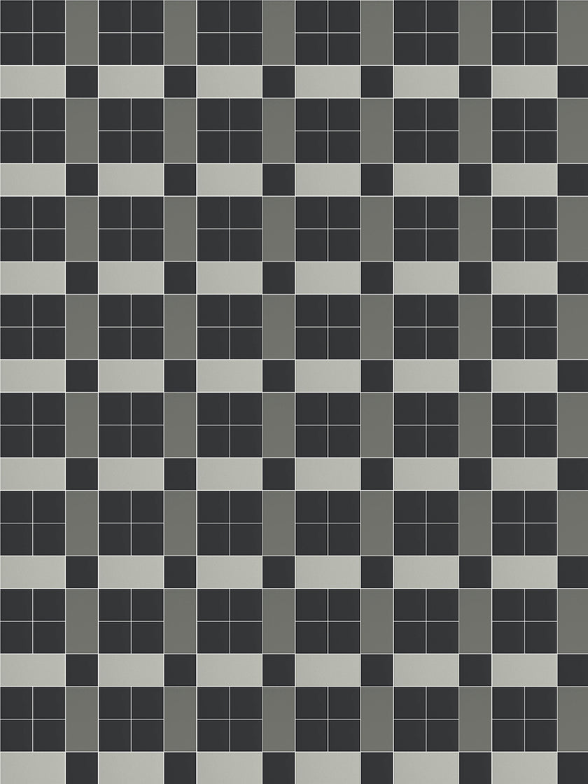 MICRO Microtiles Plaid, motif de pose