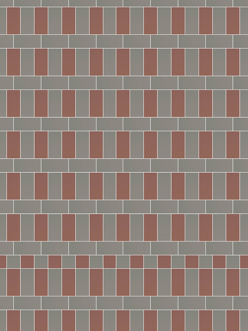 MICRO Microtiles Rough, motif de pose