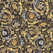 Carrelage Versace Icons Barocco Garden Black / Gold 60x120 cm