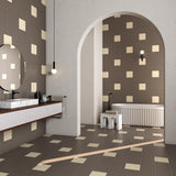 VIVES 1900 CHOCOLATE 20x20 MAT