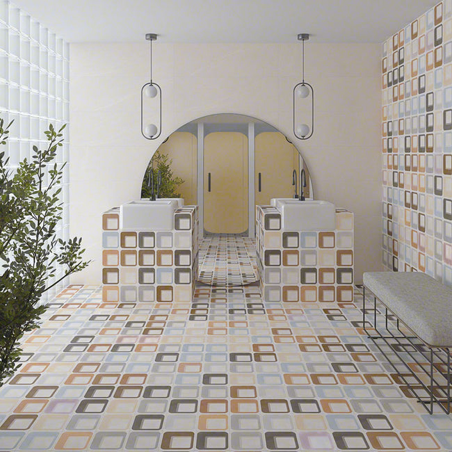 VIVES POP TILE FERUS-R  15x15 MAT