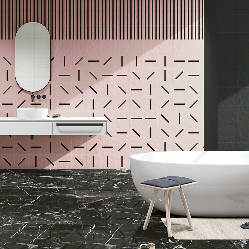 VIVES RUBRICA FILIPPO SOUL VIRGOLA ROSA 20x20 MAT