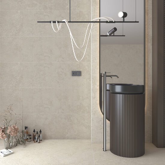 Carrelage effet pierre Vives London Natural – vue 2