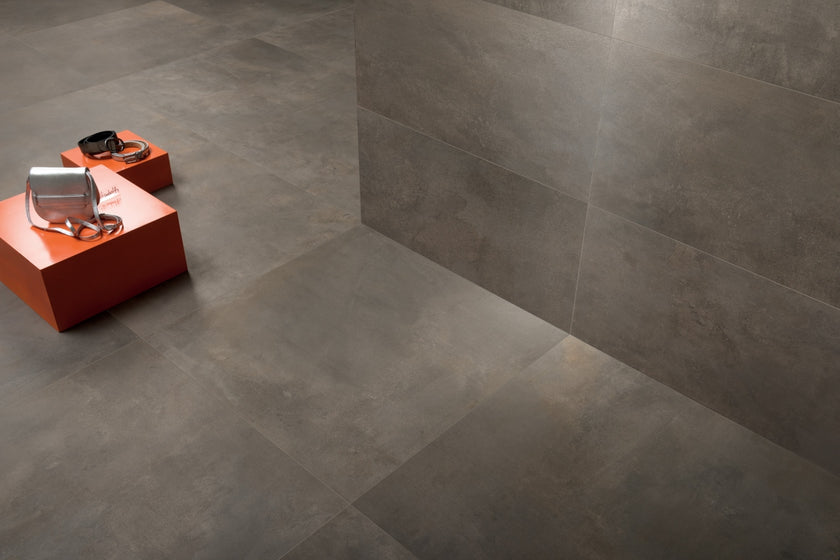 GARDENIA ORCHIDEA MAKE ANTHRACITE CORTEN 100x100 MAT