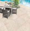 B&B Beauvistone en situation — carrelage effet pierre