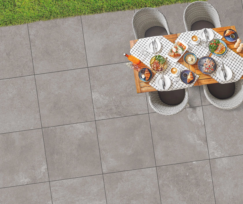 B&B Beauvistone en situation — carrelage effet pierre