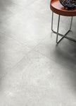 B&B Murano Silver en situation — carrelage effet pierre