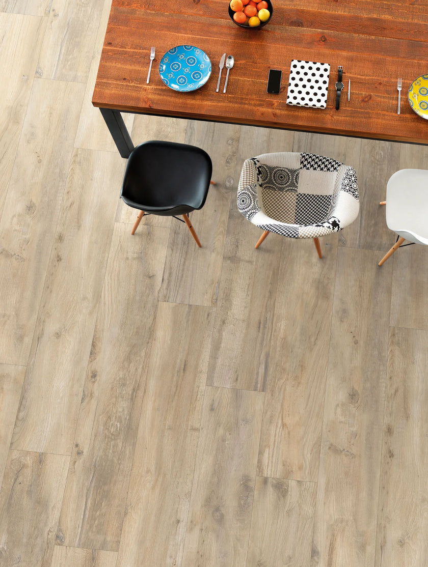B&B My Wood en situation — carrelage effet bois