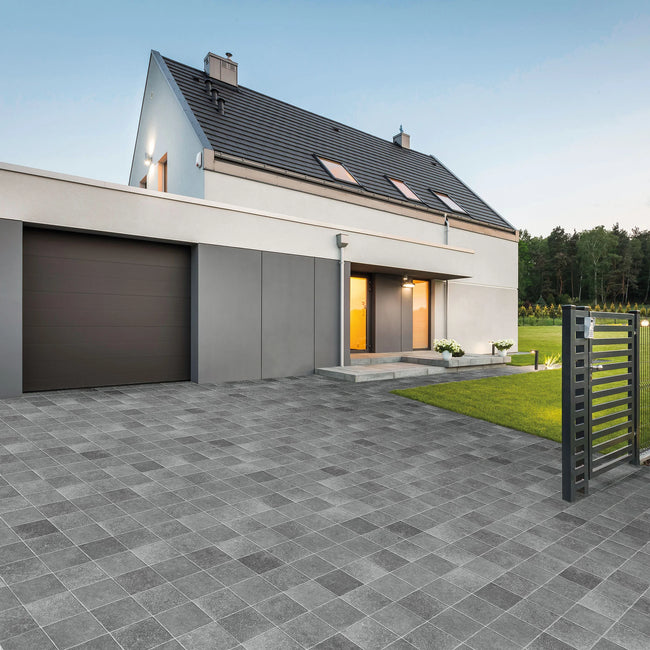 B&B Pierre de Soignies en situation — carrelage effet pierre