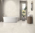 B&B Terre di Siena Ivory en situation — carrelage effet pierre