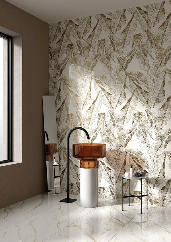 BOXER Madras Calacatta Gold 60x120 cm en situation